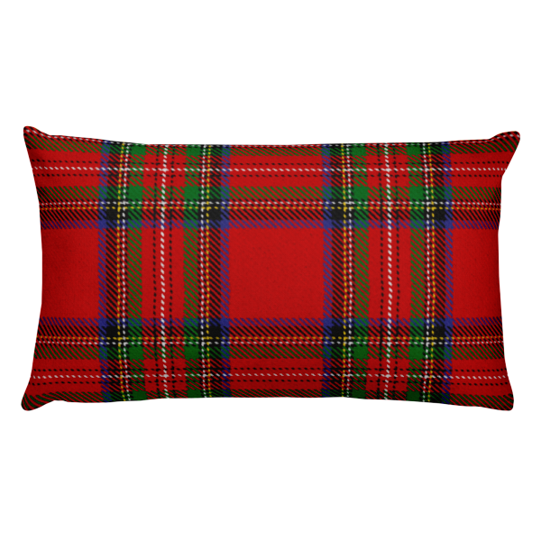 black watch plaid pillows